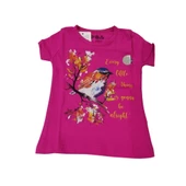 İFBA DALDAKİ KUŞ BASKILI KIZ ÇOCUK T-SHİRT - 6