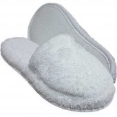 50 Çift Yüksek Kalite Pamuk Havlu Banyo Ev Otel Lohusa Terliği Kaymaz Kalın Taban - 1