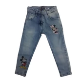 ELEYSA MİNNİE NAKIŞLI LİKRALI KIZ ÇOCUK KOT PANTOLON thumbnail 2