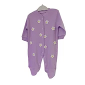 BURBER KİDS WEAR FİTİLLİ KIZ BEBEK TULUM - 1