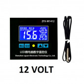 ZFX-W1412A 12Volt 16A LCD Pano Tip Termostat Kuluçka Makinalarına Uygun - 1