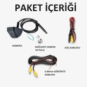 Yate10 Dinamik Hareketli Çizgili  Trajectory Tecnology Geniş Açı Arka Görüş Kamerası - 4