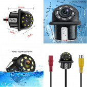 Yate10 Hareketli Çizgili Trajectory Tecnology Işıklı Arka Görüş Kamerası - 5