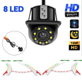 Yate10 Hareketli Çizgili Trajectory Tecnology Işıklı Arka Görüş Kamerası - 6