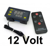 W3231 12Volt 1500w  Uzaktan Kumandalı Termostat - 1