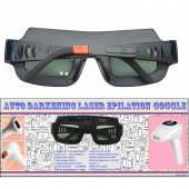 Yate10 Otomatik Kararan Lazer Epilasyon Gözlüğü (Özel Üretim Şeffaf Cam) - 2