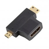Mini Micro Mikro Hdmi Çevirici Dönüştürücü Adaptör - 1