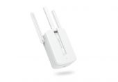 Tp-Link Mercusys MW300RE Kablosuz Ağ Genişletici 3 Antenli - 1