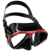 Cressi Matrix Dalış Maskesi  BLACK-RED - 2