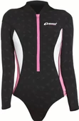 Cressi Termico Lady Shorty Uzun Kol Yüzücü Elbisesi  BLACK / PINK / WHITE 2MM - NO:5 / XL - 2
