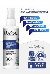 Wou Leke Karşıtı Beyazlatıcı Krem Spf30 + 100 ml - 3