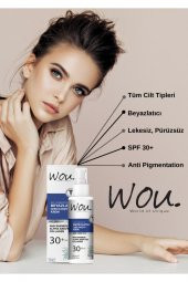 Wou Leke Karşıtı Beyazlatıcı Krem Spf30 + 100 ml - 5