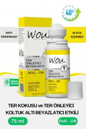 Wou Ter Önleyici Beyazlatıcı Roll - On 75 ml - 1