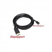 Mini Displayport To Displayport Çevirici Dönüştürücü Adaptör Kablosu - 3