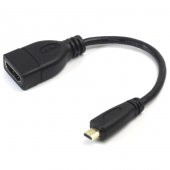 Micro Mikro Hdmi Çevirici Dönüştürücü Adaptör Kablosu 15Cm - 1