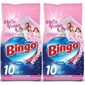 Bingo Matik Mutlu Yuvam Renkliler ve Beyazlar 10 kg 2'li Toz Deterjan - 1