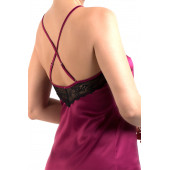 Miorre Saten Gecelik, VİŞNE, M-L Miorre Saten Gecelik, VİŞNE, M-L - 4