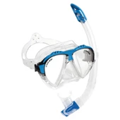 Cressi Matrix Maske Gamma Şnorkel Seti  CLEAR-BLUE - 1