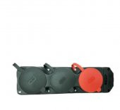 Ne-Ad 3x25A + 1x16A 2 Adet  Kauçuk Grup Priz - 2