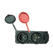 Ne-Ad 3x25A + 1x16A Kauçuk Grup Priz - 3