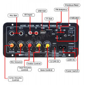 Oto&Motorsiklet&Ev Subwoofer Amfi-Equalizer - 3