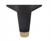 Şato Plastik Mobilya Ayağı Siyah 12 Cm - 1