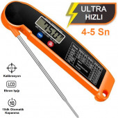 Katlanır Dijital Şiş Termometre -50+300C - 1