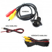 Yate10 Dinamik Hareketli Çizgili Trajectory Tecnology Arka Görüş Kamerası - 3