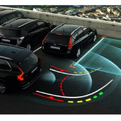 Yate10 Dinamik Hareketli Çizgili Trajectory Tecnology Arka Görüş Kamerası - 5