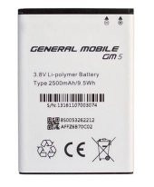 General Mobile Gm5 / Gm5D Batarya Pil - 1