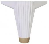 Şato Plastik Mobilya Ayağı 12 Cm Beyaz - 1