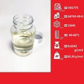 Petrol Eteri 500 mL Cam Şişe - Petroleum Benzine (40-60'C) thumbnail 2