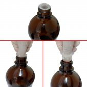 Petrol Eteri 500 mL Cam Şişe - Petroleum Benzine (40-60'C) thumbnail 3