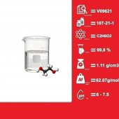 Mono Etilen Glikol 1 Litre - Saflık: 99,8 - Cas No: 107-21-1 - 2