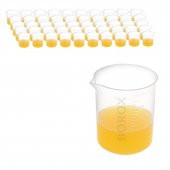 Plastik Beher 500ml - 50 Adet Toptan - Kabartma Ölçülü Kırılmaya Dayanıklı thumbnail 1