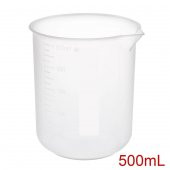 Plastik Beher 500ml - 50 Adet Toptan - Kabartma Ölçülü Kırılmaya Dayanıklı thumbnail 2