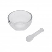 Cam Havan Tokmaklı 120 mm - Havan ve Eli - 1 Set Paket -  Isı ve Kimyasala Dayanıklı - 2