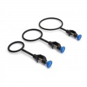 Huni Halkası 6,8,10 cm - Nivolu - Demir Halka 3lü Set thumbnail 1