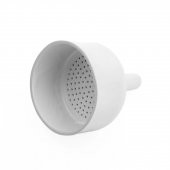 Porselen Buhner Hunisi 125mm - Bühner Filtrasyon Huni - Uzunluk:225 mm - 1 Adet - 2