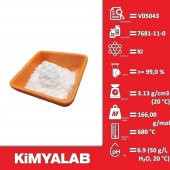 Potasyum İyodür Boncuk 50 g - Granül - CAS No : 7681-11-0 - 2