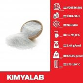 Sodyum Bisülfat 1 Kg - Boncuk  - 1 kg/HDPE Şişe - CAS No : 7681-38-1 - 2