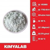 Demir II Sülfat Heptahidrat 1Kg -  CAS No : 7782-63-0 - 1 kg/HDPE Şişe - 2