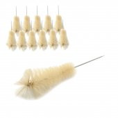 Laboratuvar Erlen Yıkama Fırçası 35cm Büyük Boy - 11 Adetlik Set - 1