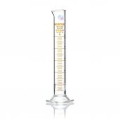 Cam Mezür 50 ml - Dereceli Silindir Sertifikalı - %100 Borosilikat - Altıgen Taban - Taksimat:1.0ml - 1