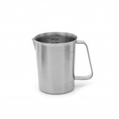 Kulplu Paslanmaz Çelik Beher 500 ml - Isıya Dayanıklı - 1
