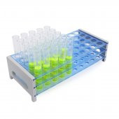 Tüp Standı 50 Tüplük -  15/16 mm Çapında Tüpler için Uygundur - Yuvalarda Harf ve Sayı Göstergeli thumbnail 1