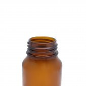 Cam Amber Şişe  500mL - Kırmızı Kapaklı - Sızdırmaz / Hava ve Isı Geçirmez - 1 Adet thumbnail 3