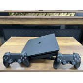 PlayStation 4 Slim 1 TB Çift Kol  Playstation4 - ps4 - PS4 - Ps4 (İKİNCİ EL) - 9
