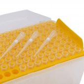 Filtreli Steril Pipet Ucu 100 ul - 96 Adetlik Paket - Şeffaf Kutulu thumbnail 3