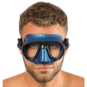 Cressi Calibro Dalış Maskesi  BLUE METAL - 3